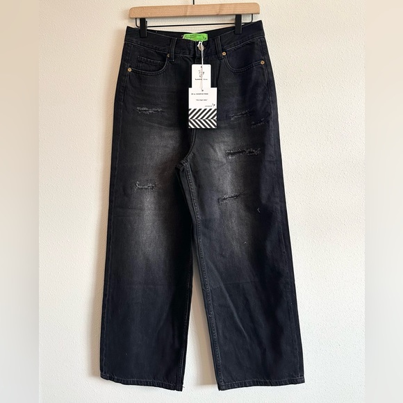 NWT Sandrine Rose Wide Leg Jeans - Picture 3 of 8